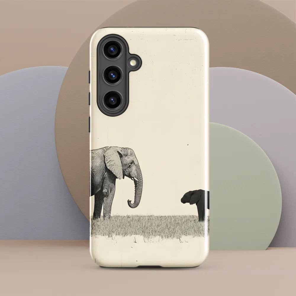 Contrasting Companions | Phone Case |  S24 Plus | Tough Case | Glossy