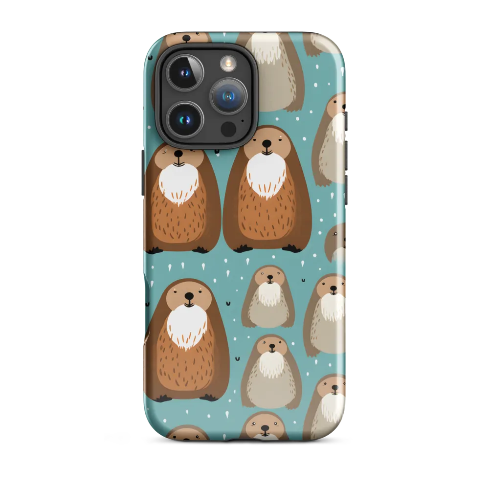 Whimsical Otter Pattern