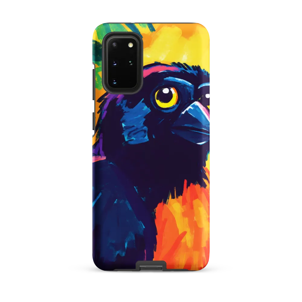 Vivid Avian Encounter