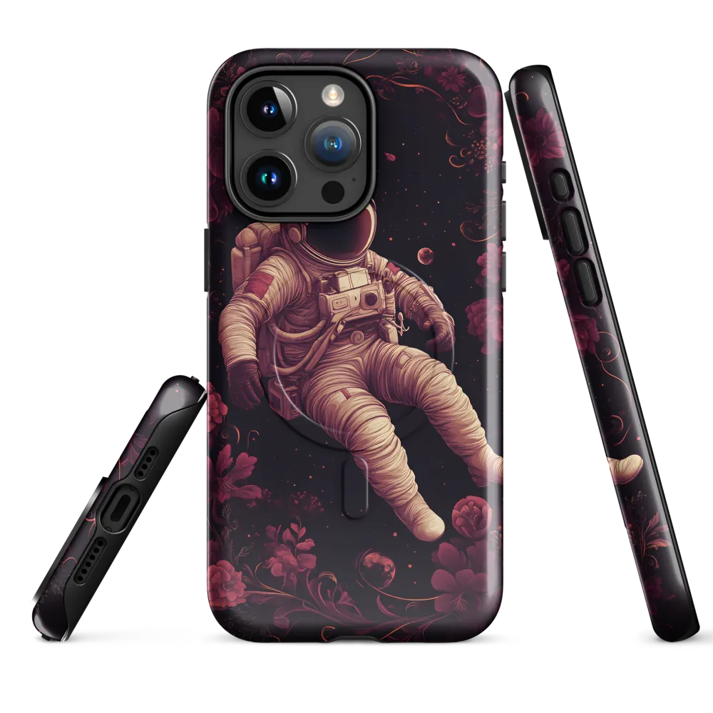 Cosmic Bloom: An Astronaut's Journey