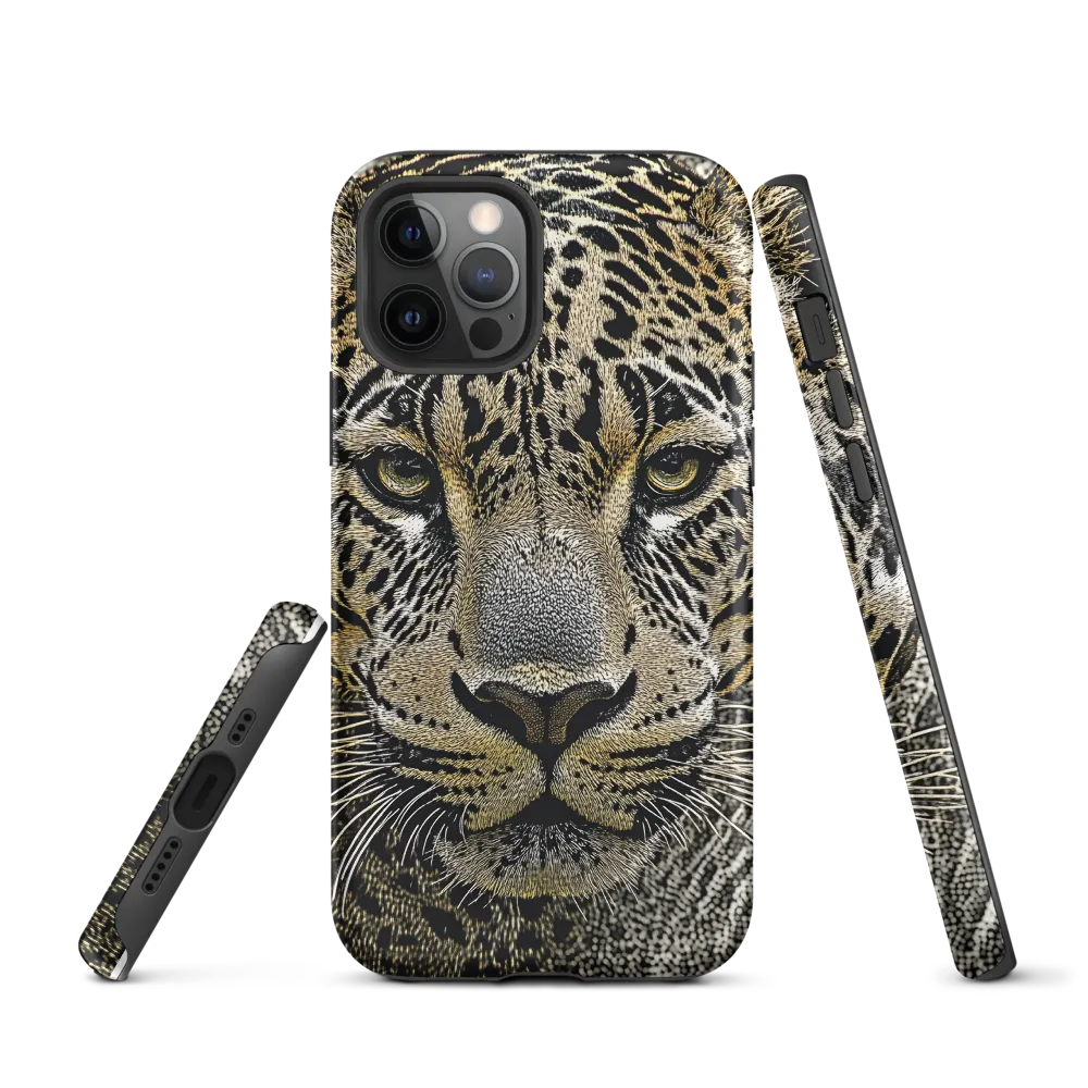 The Majestic Gaze: Portrait of a Leopard
