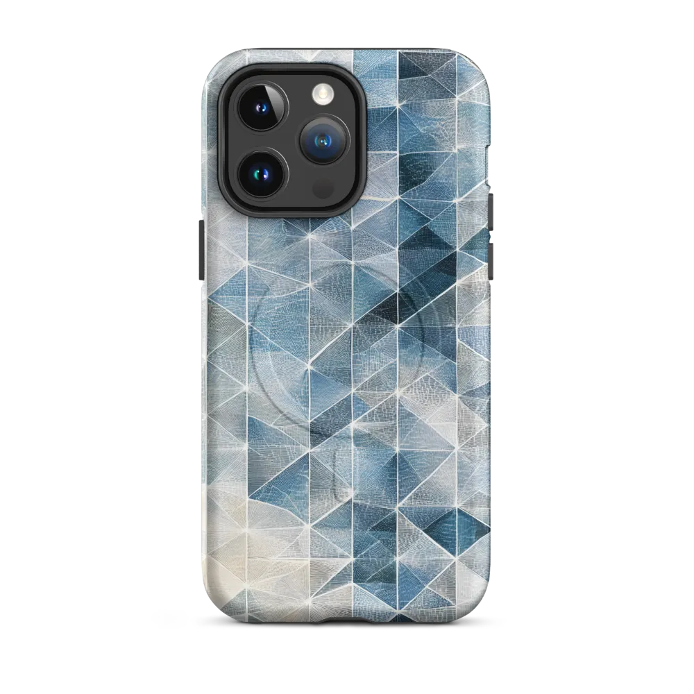 Geometric Harmony in Blue