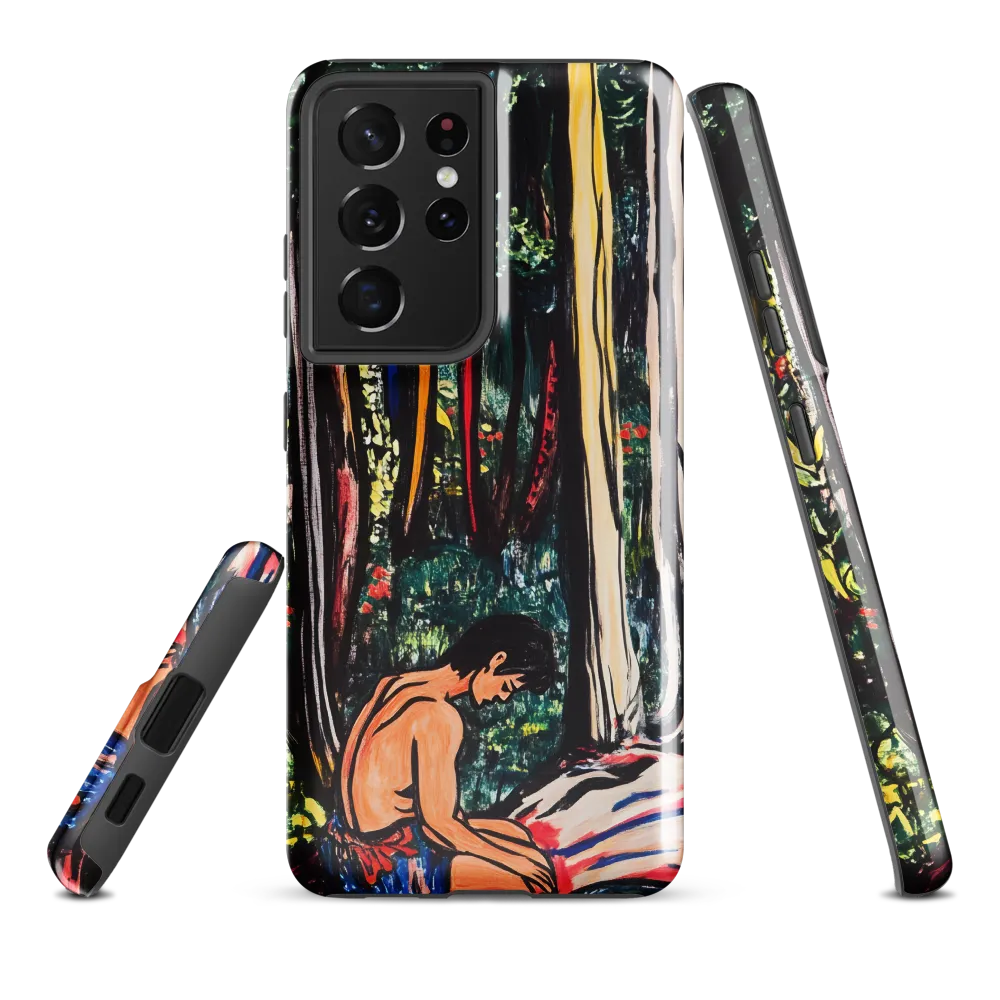 Contemplation in Nature | Phone Case |  S21 Ultra | Tough Case | Glossy