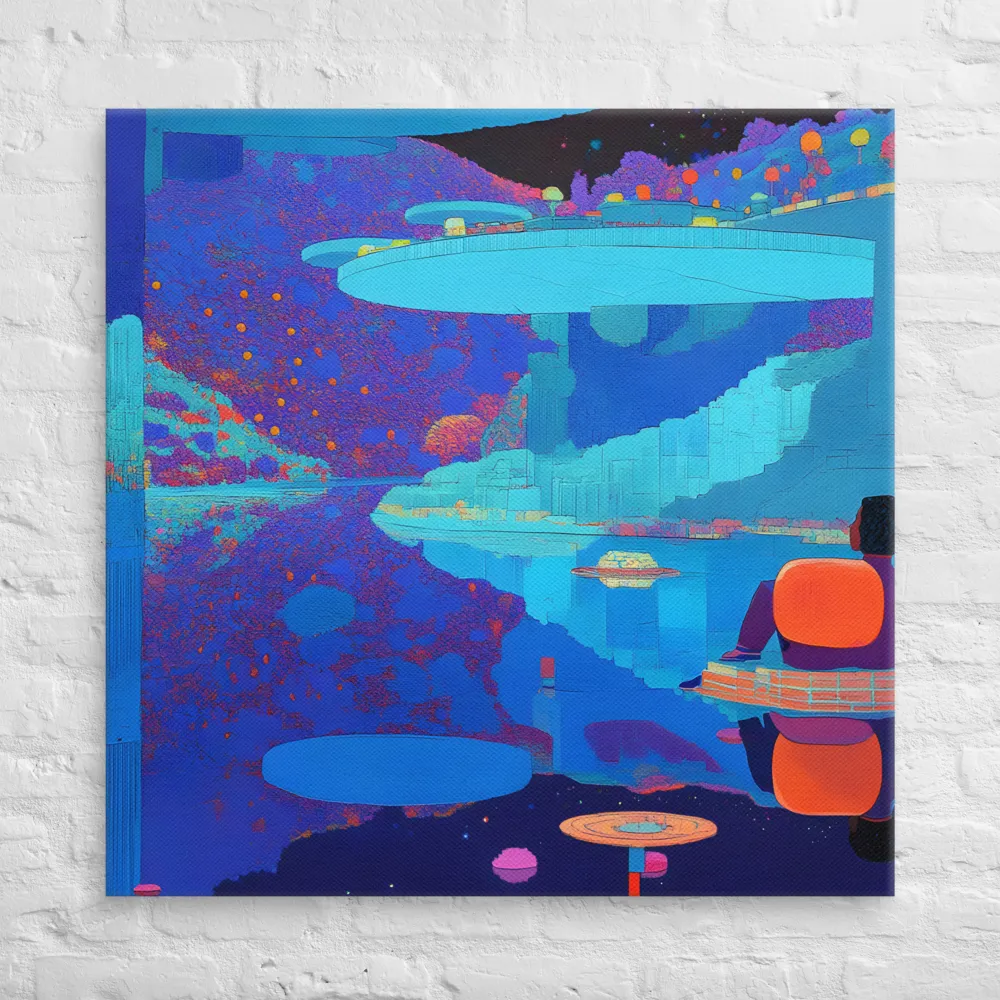 Reflections of Serenity | Canvas | 37″×37″