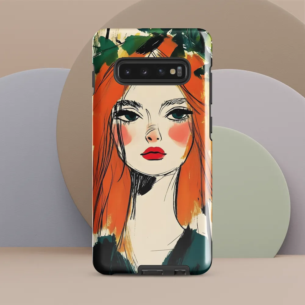 The Serene Queen | Phone Case |  S10 Plus | Tough Case | Glossy