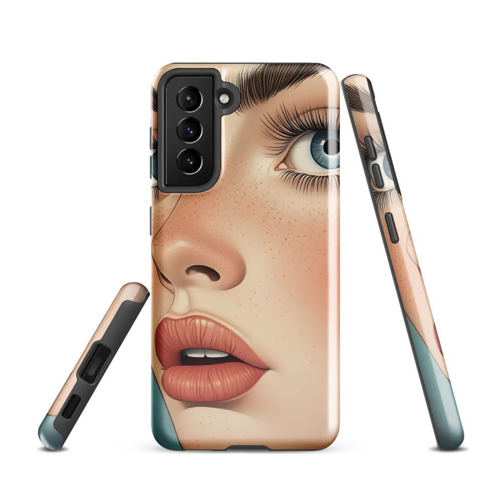 Whispers of Serenity | Phone Case |  S21 | Tough Case | Glossy