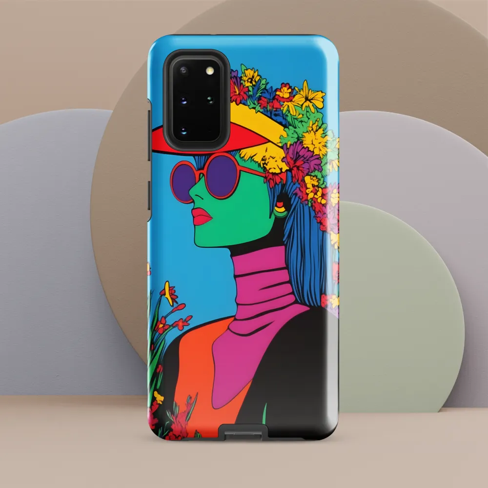 Botanical Elegance | Phone Case |  S20 Plus | Tough Case | Glossy