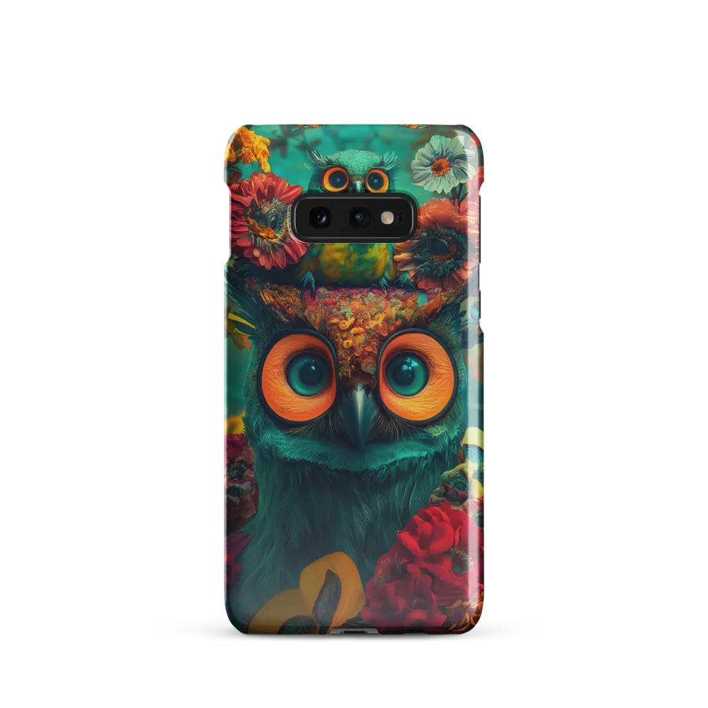 Majestic Harmony: The Floral Owl