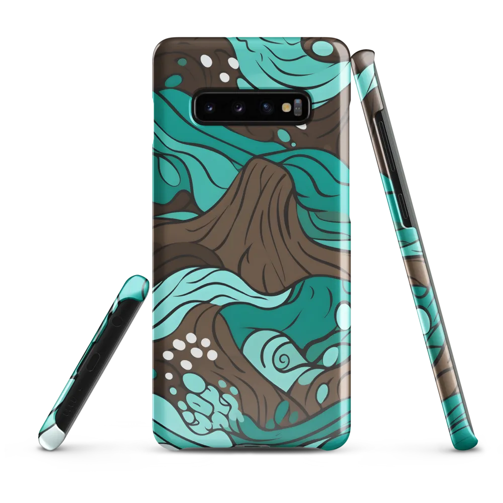 Flowing Horizons | Phone Case |  S10 Plus | Snap Case | Glossy