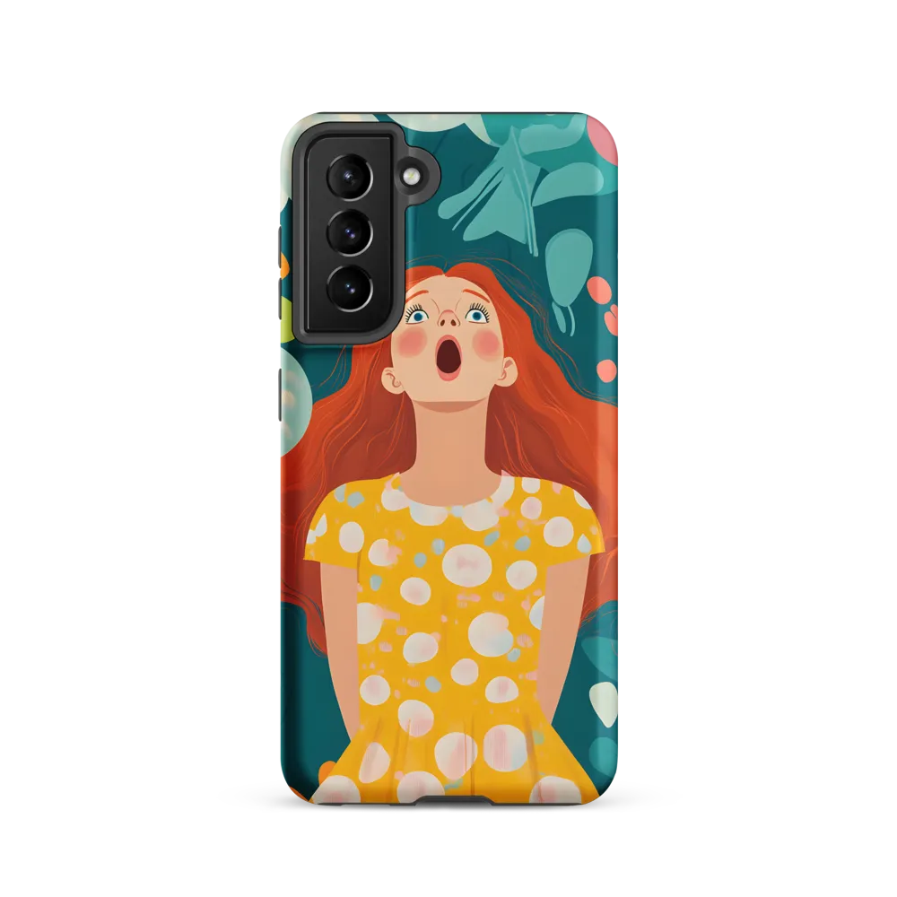 Joyful Expression | Phone Case |  S21 | Tough Case | Matte