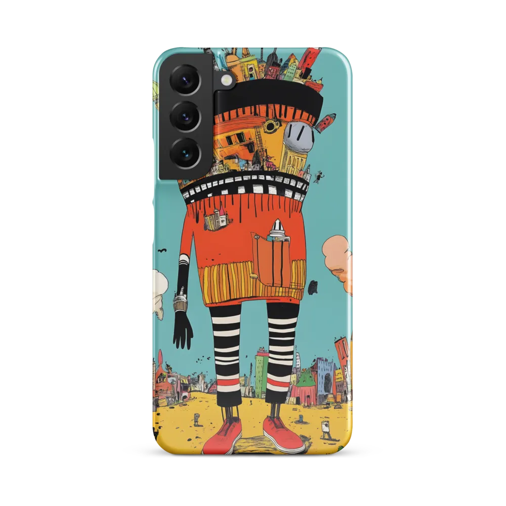 Urban Fantasia: A Whimsical Encounter | Phone Case |  S22 Plus | Snap Case | Glossy