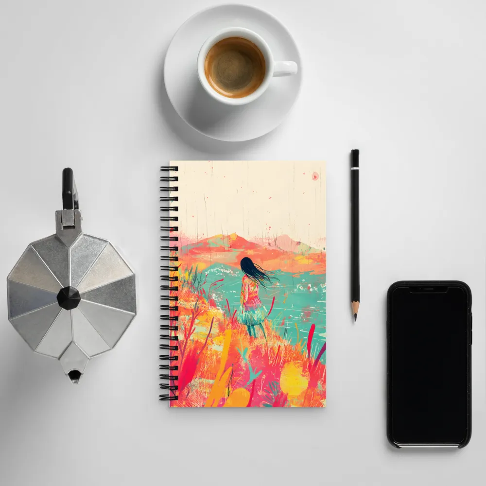 Whispers of Colors | Spiral Notebook