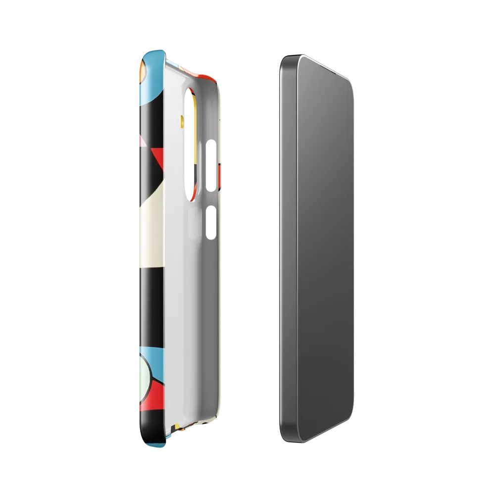 The Play of Shapes | Phone Case |  S24 | Snap Case | Glossy