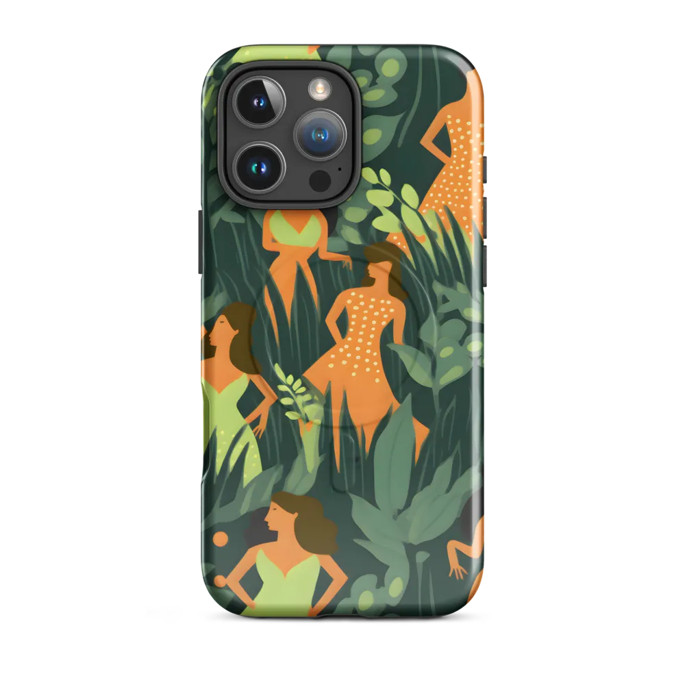 Playful Harmony in Patterns | Phone Case |  16 Pro Max | MagSafe® Tough Case | Glossy