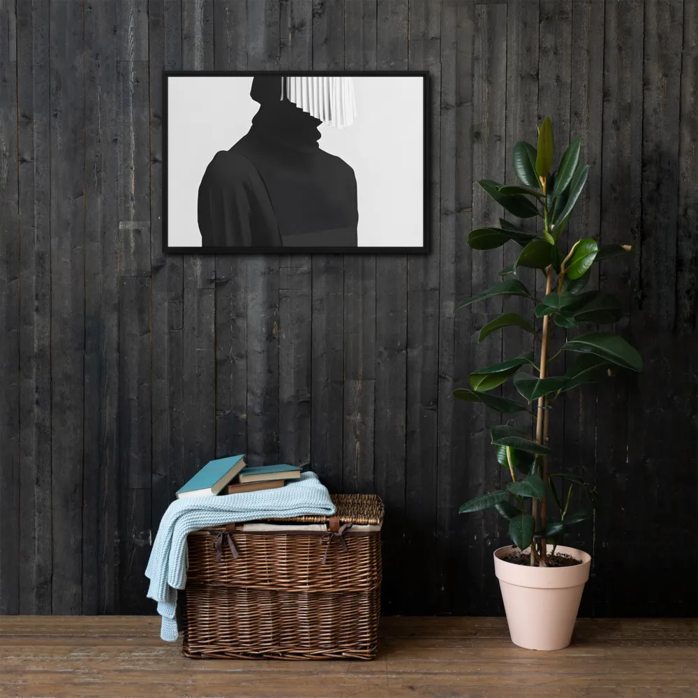 Veil of Mystery | Canvas with Black Frame | 20″×30″