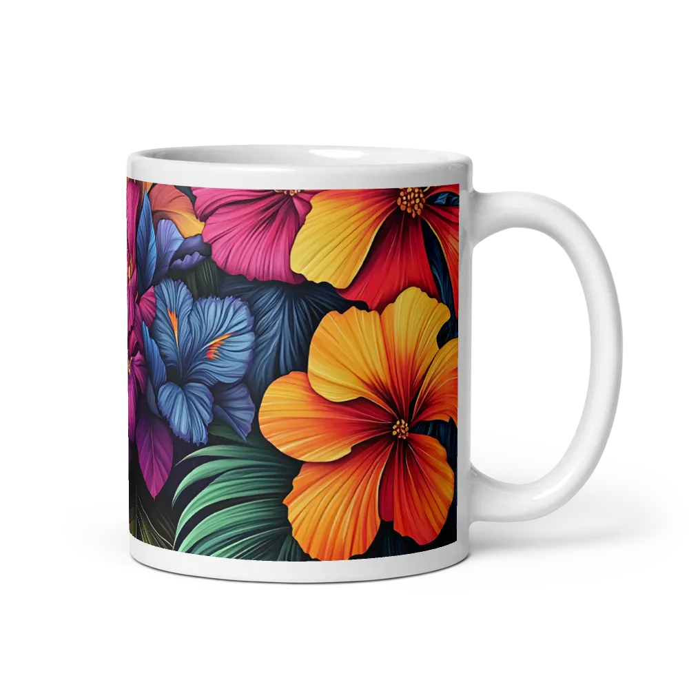 Tropical Symphony | Mug with White inside | 11 oz