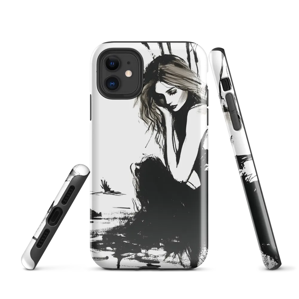 Reflections of Solitude | Phone Case |  11 | Tough Case | Glossy
