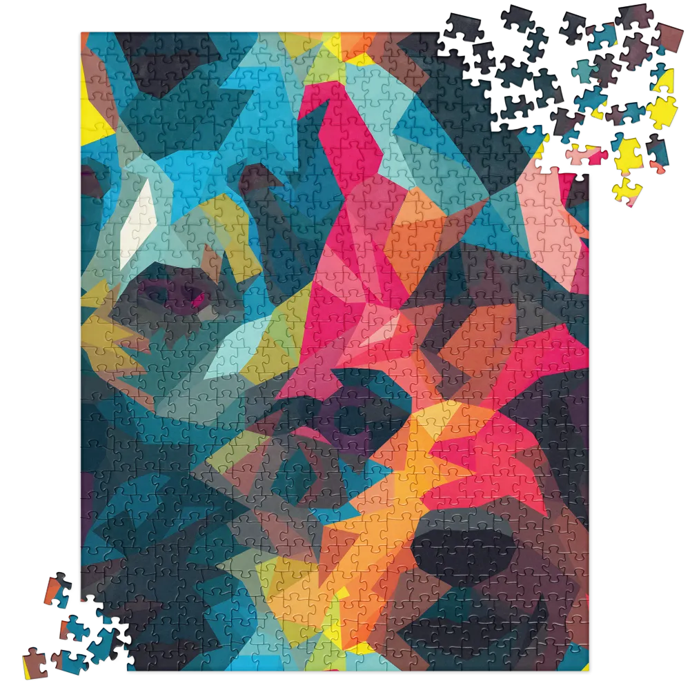 The Colorful Essence of Bears | Jigsaw Puzzle | 520 pieces