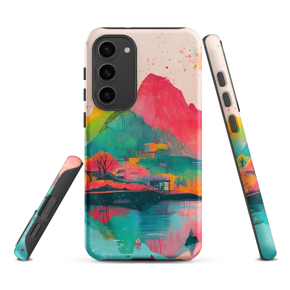 Vibrant Serenity: A Surreal Landscape