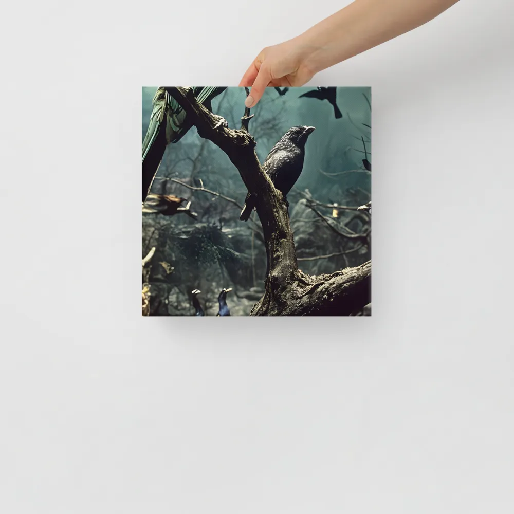 Whispers of the Avian Realm | Canvas | 12″×12″