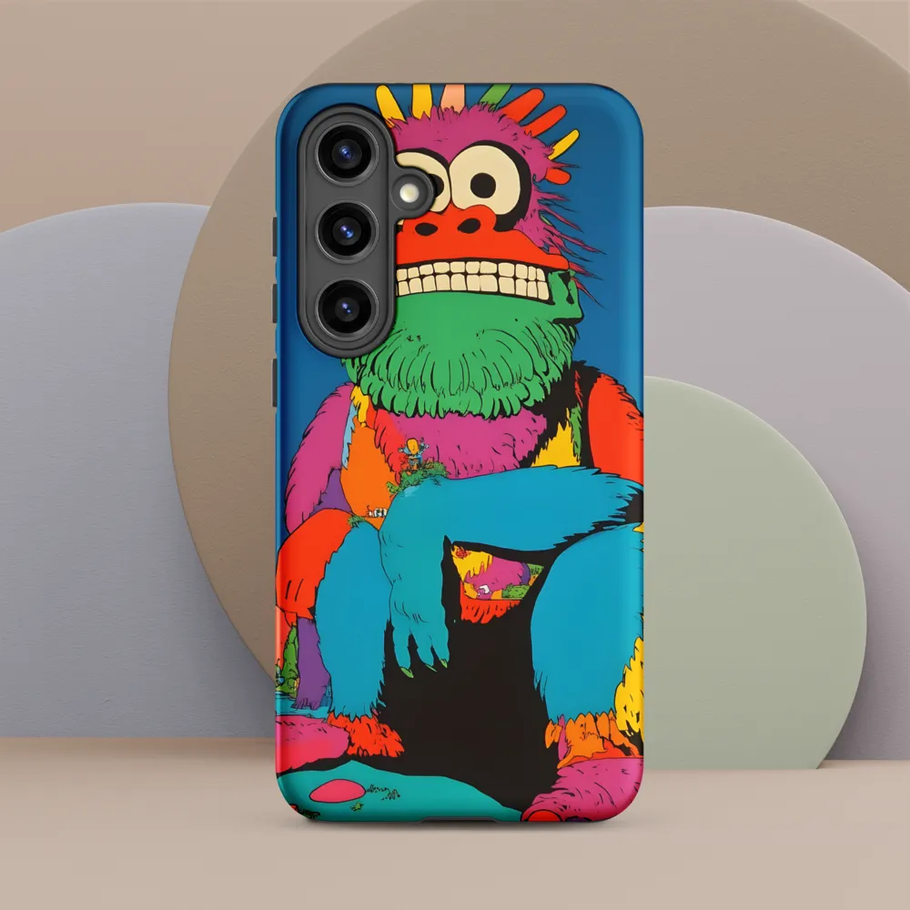 Whimsical Giant: A Playful Monster Encounter