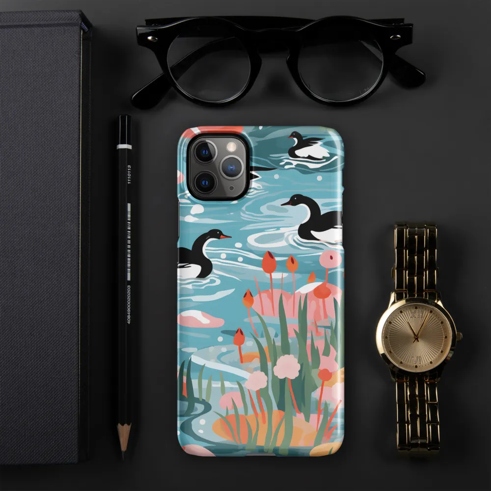 Serenity in Aquatic Harmony | Phone Case |  11 Pro Max | Snap Case | Glossy