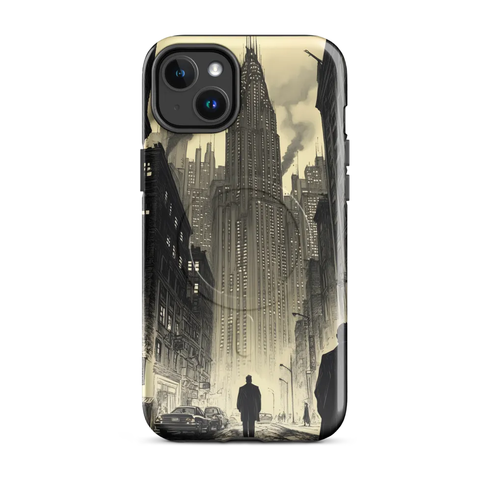 Echoes of the City | Phone Case |  14 Plus | MagSafe® Tough Case | Glossy