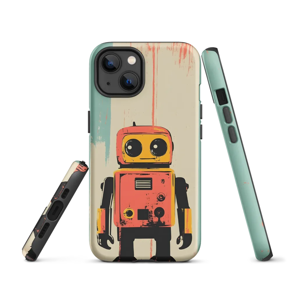 Retro Robot Charm
