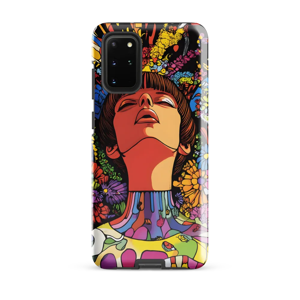 Vibrant Ecstasy: A Psychedelic Portrait