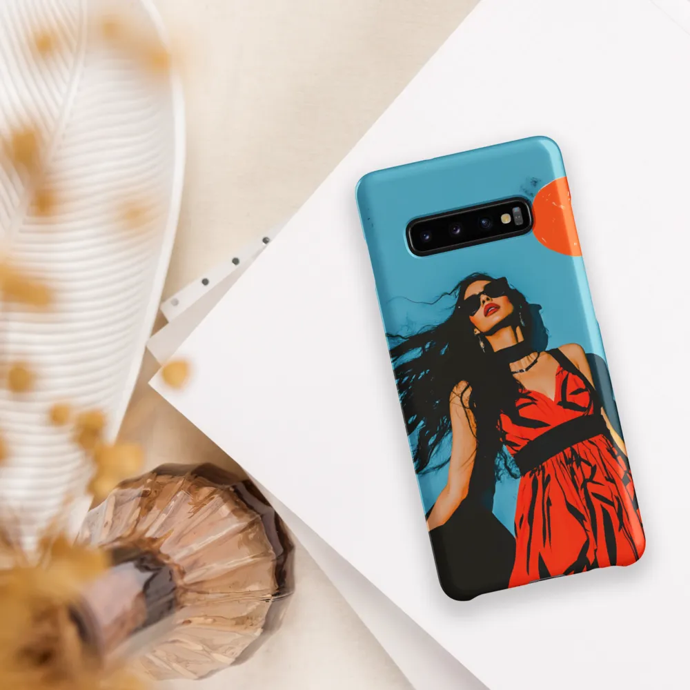 Sunset in Fashion: A Modern Portrait