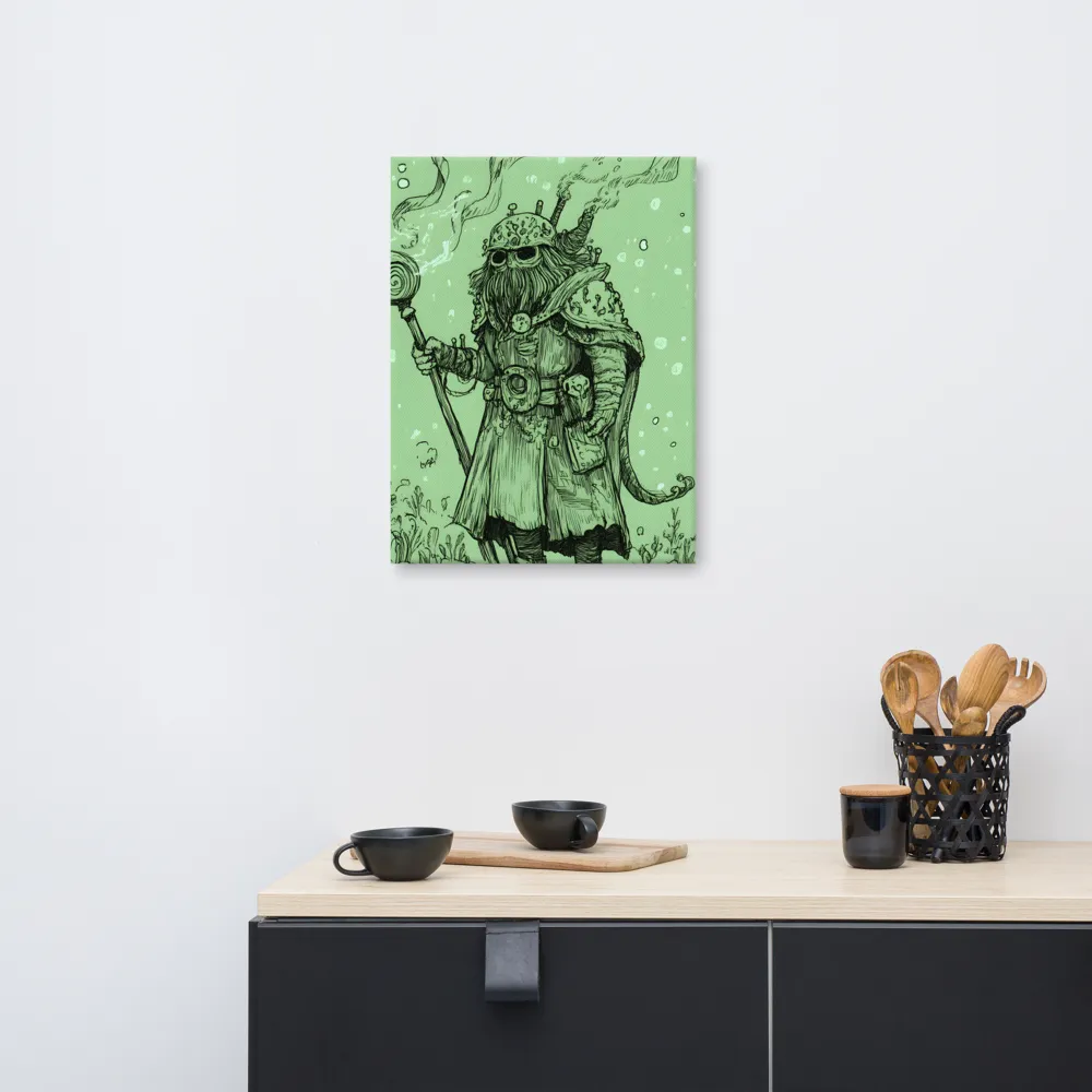 The Enigmatic Wizard | Canvas | 18″×24″