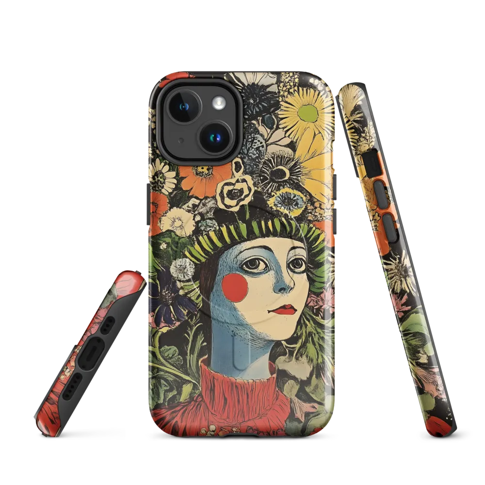 Floral Whimsy: A Portrait of Nature's Embrace