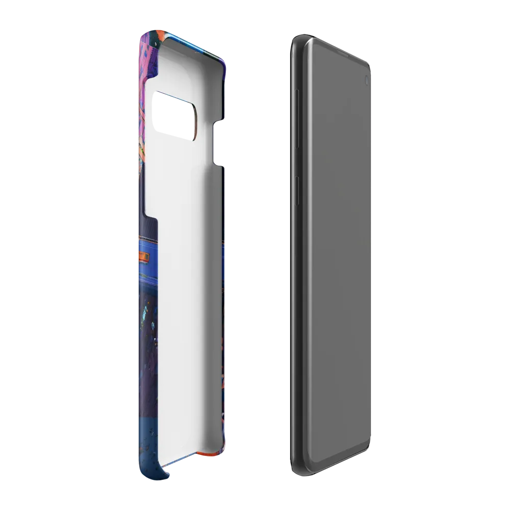 Urban Symphony: Aerial Reverie | Phone Case |  S10 Plus | Snap Case | Glossy