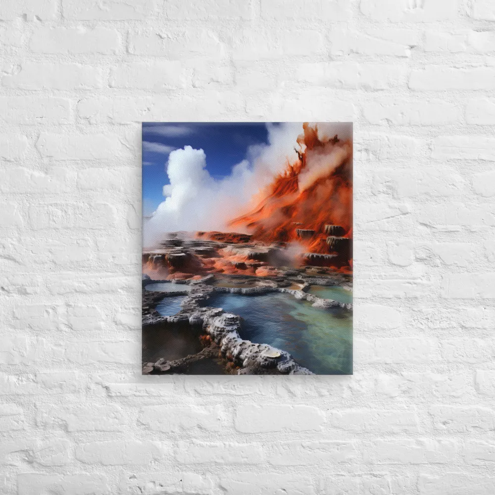 Nature's Fury: The Volcano's Expression