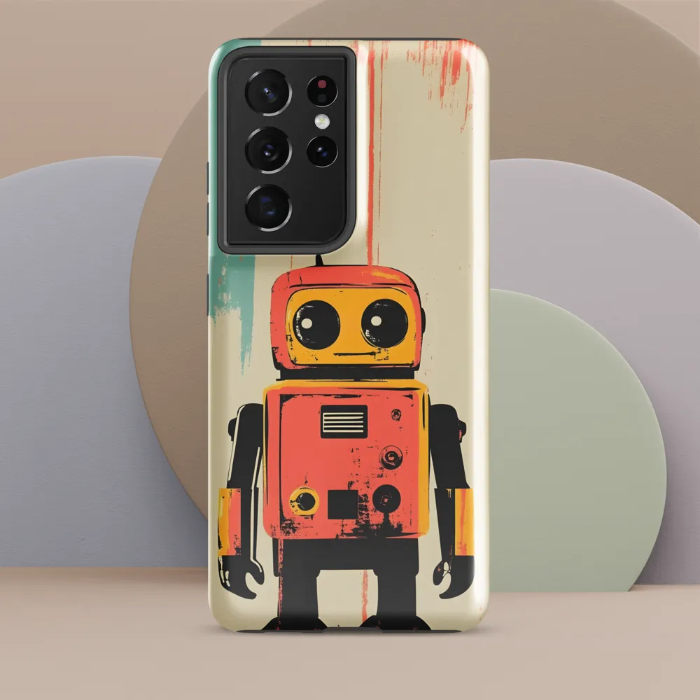 Retro Robot Charm