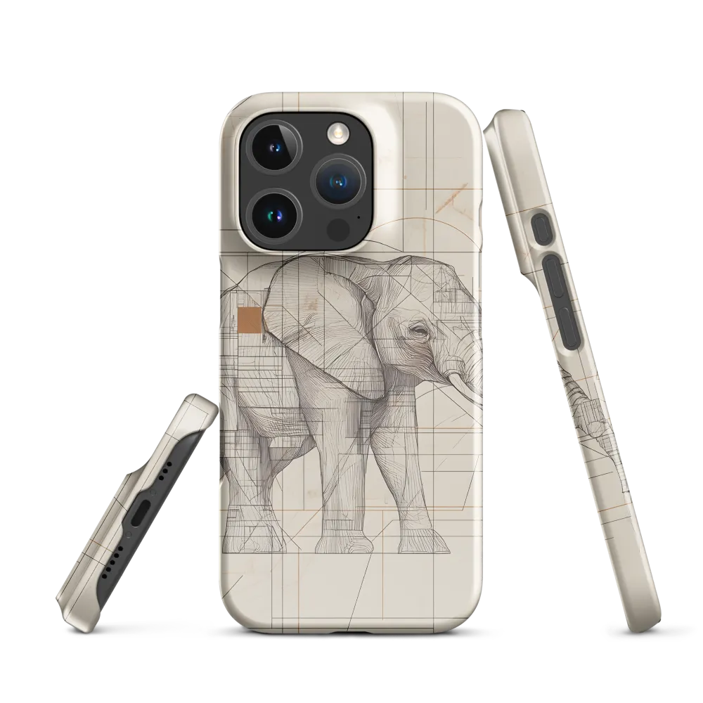 Geometric Elegance: The Steel Elephant