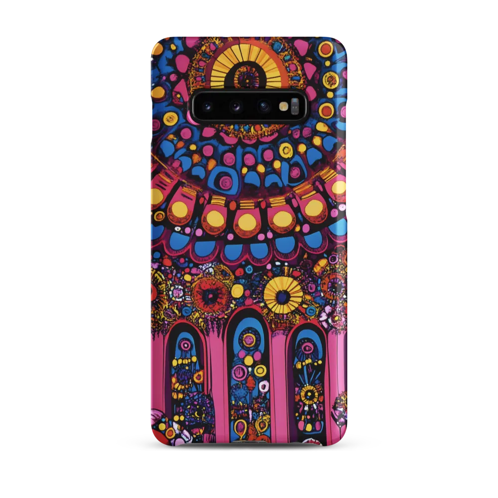 Whimsical Mandala Symphony | Phone Case |  S10 Plus | Snap Case | Matte