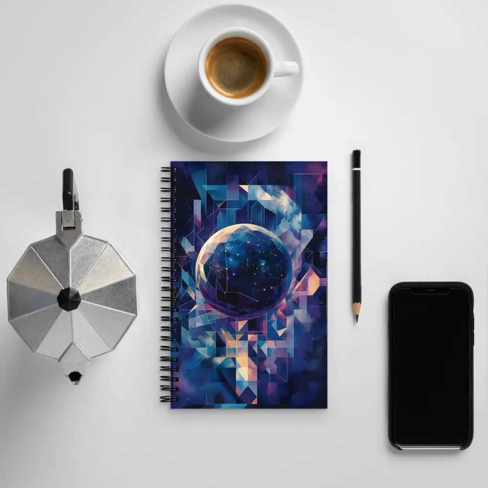 Celestial Geometry | Spiral Notebook