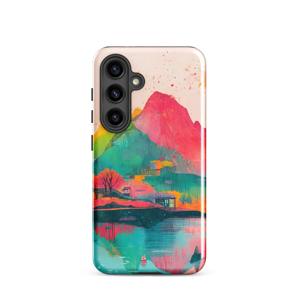 Vibrant Serenity: A Surreal Landscape