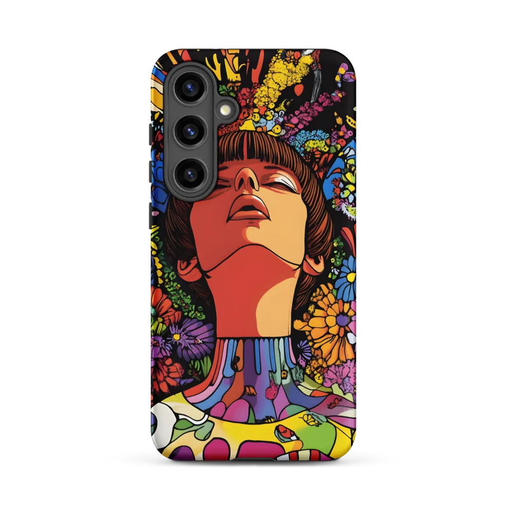 Vibrant Ecstasy: A Psychedelic Portrait
