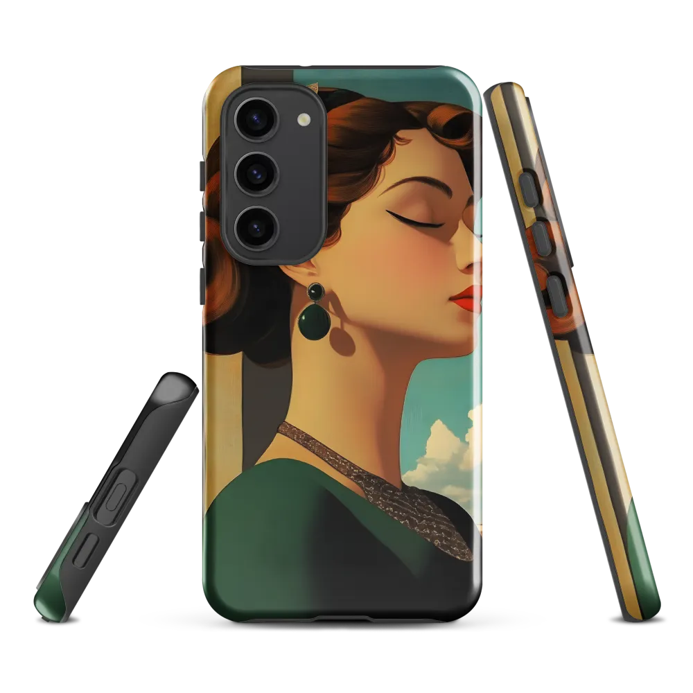Elegance in Art Deco: A Portrait of Grace