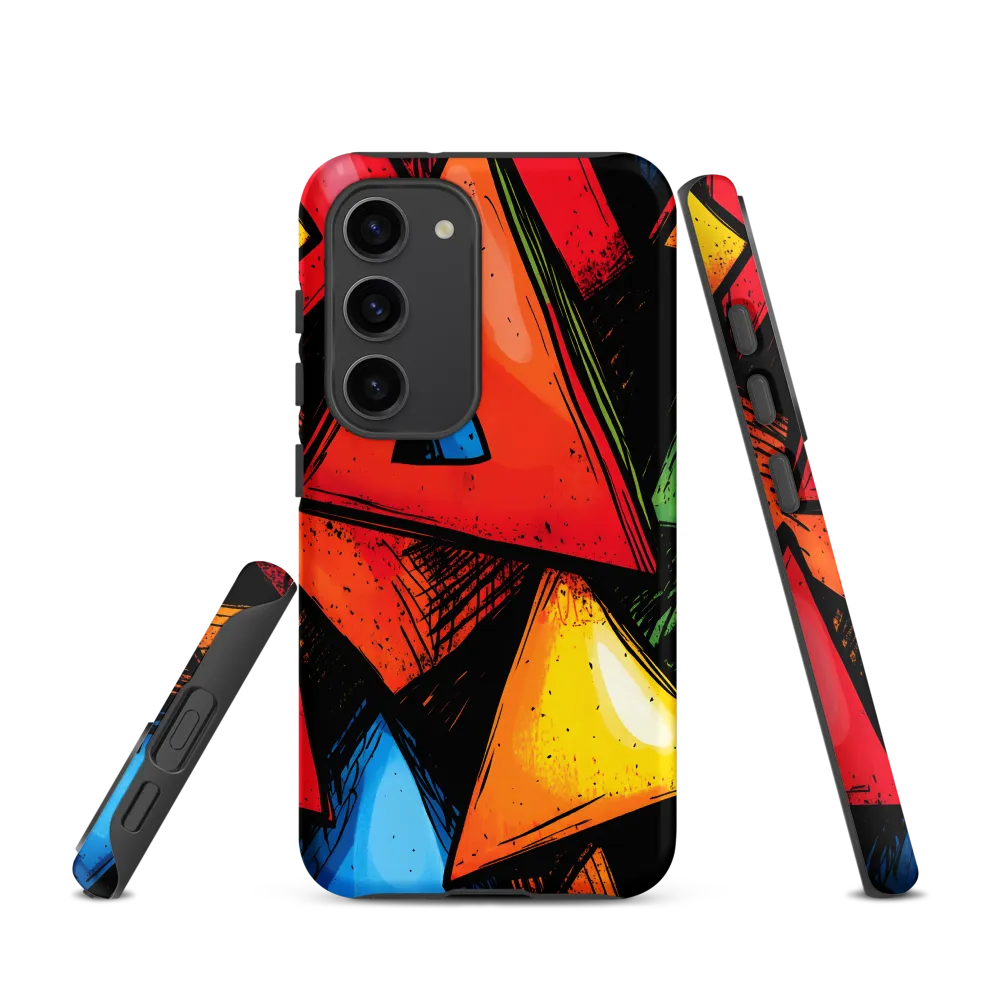 Vibrant Triangles in Abstract Harmony