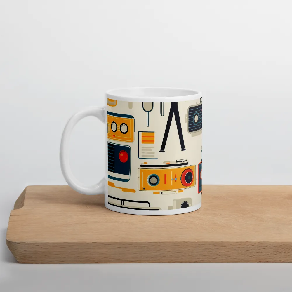 Retro Camera Collection: A Nostalgic Journey | Mug with White inside | 11 oz