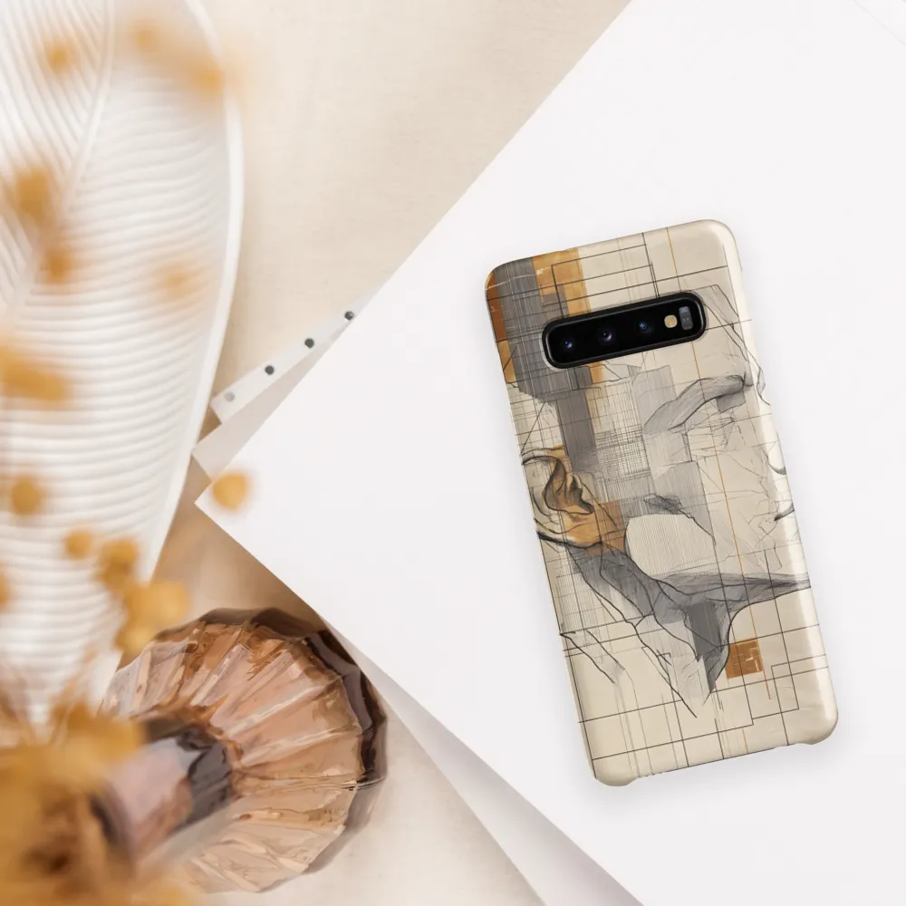 Geometric Reverie | Phone Case |  S10 | Snap Case | Matte