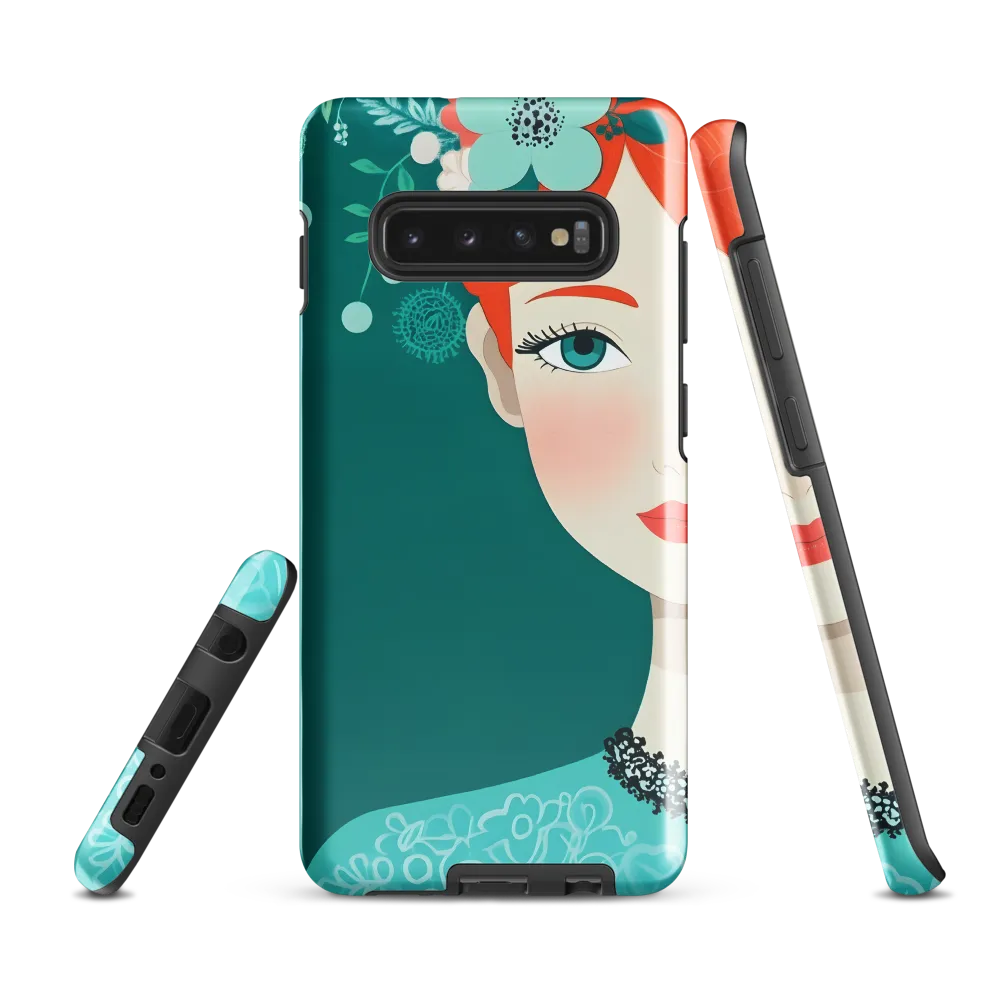 Vibrant Elegance | Phone Case |  S10 Plus | Tough Case | Glossy