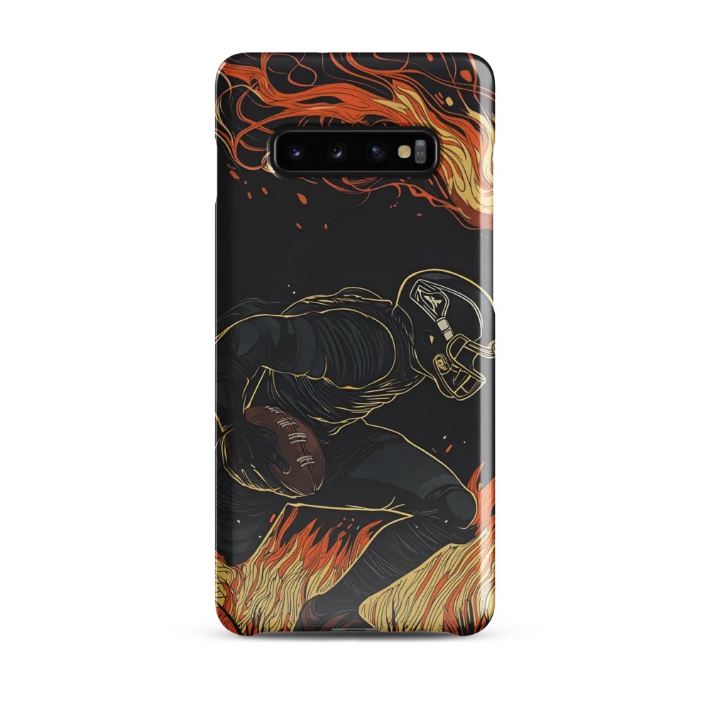 A Blaze of Glory: The Game in Motion | Phone Case |  S10 Plus | Snap Case | Glossy