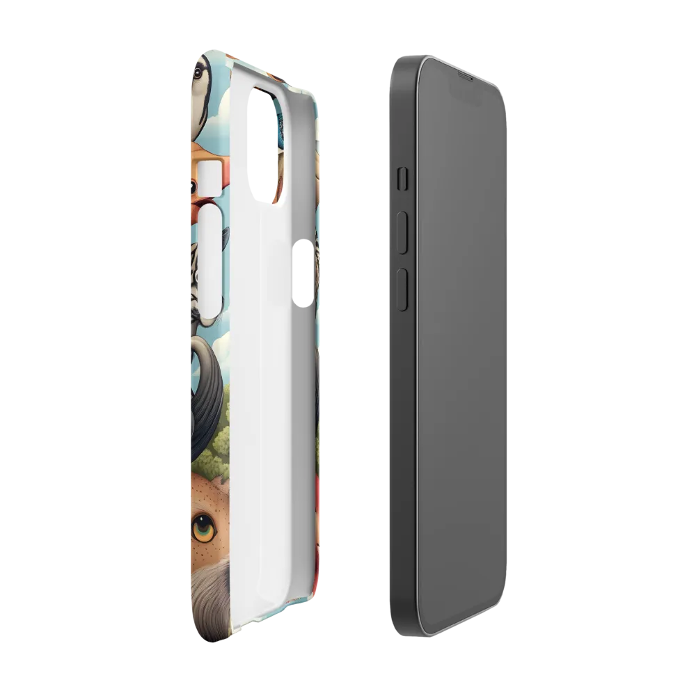Harmonious Echoes of Wildlife | Phone Case |  13 | Snap Case | Matte