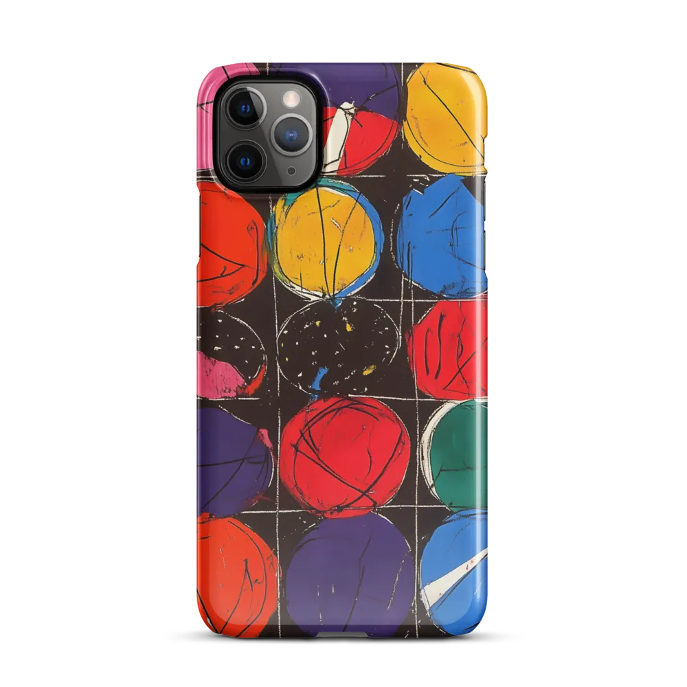 Colorful Circles in Abstract Harmony | Phone Case |  11 Pro Max | Snap Case | Glossy