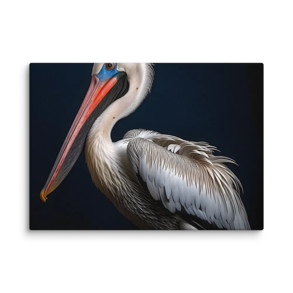 Majestic Pelican Portrait | Canvas | 20″×28″