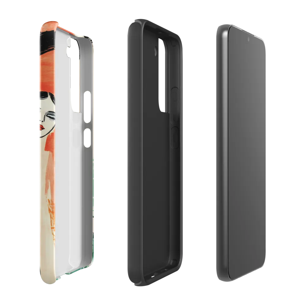Elegance in Flight | Phone Case |  S22 Plus | Tough Case | Glossy